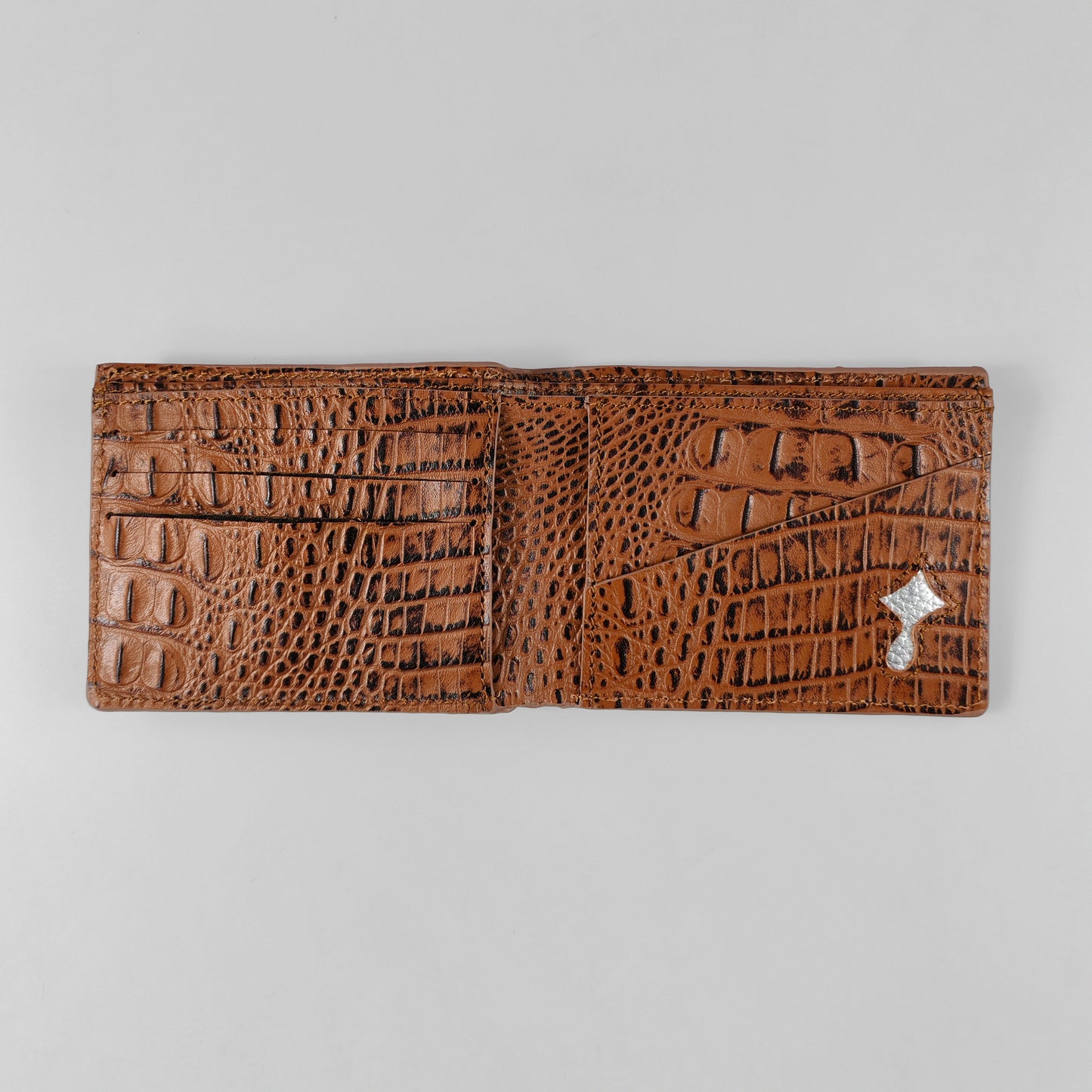 Regal CrocLine Wallet (Sienna)