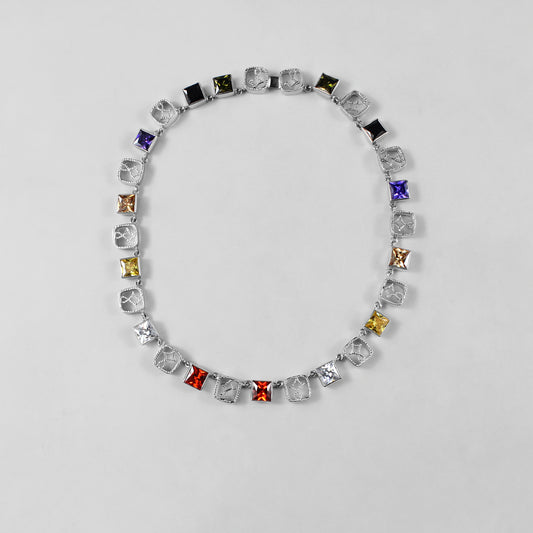 Gemstone Icon Necklace