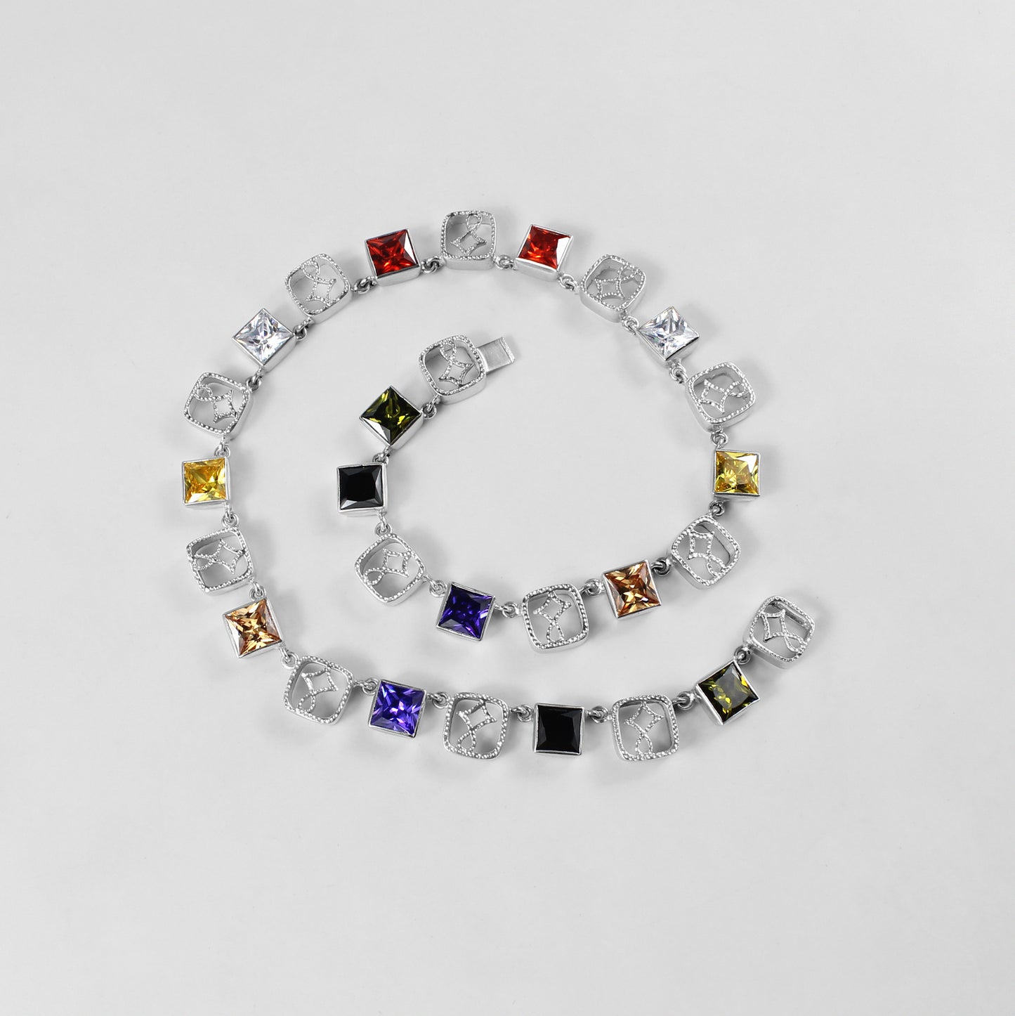 Gemstone Icon Necklace