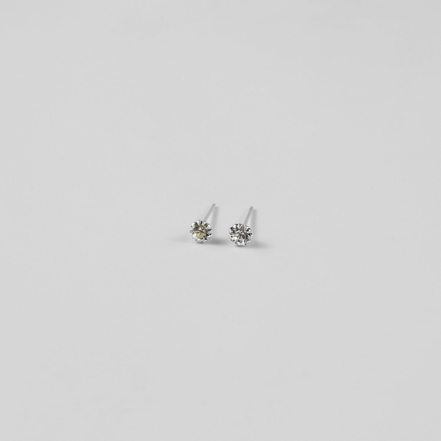 Snow Crystals Ear Studs