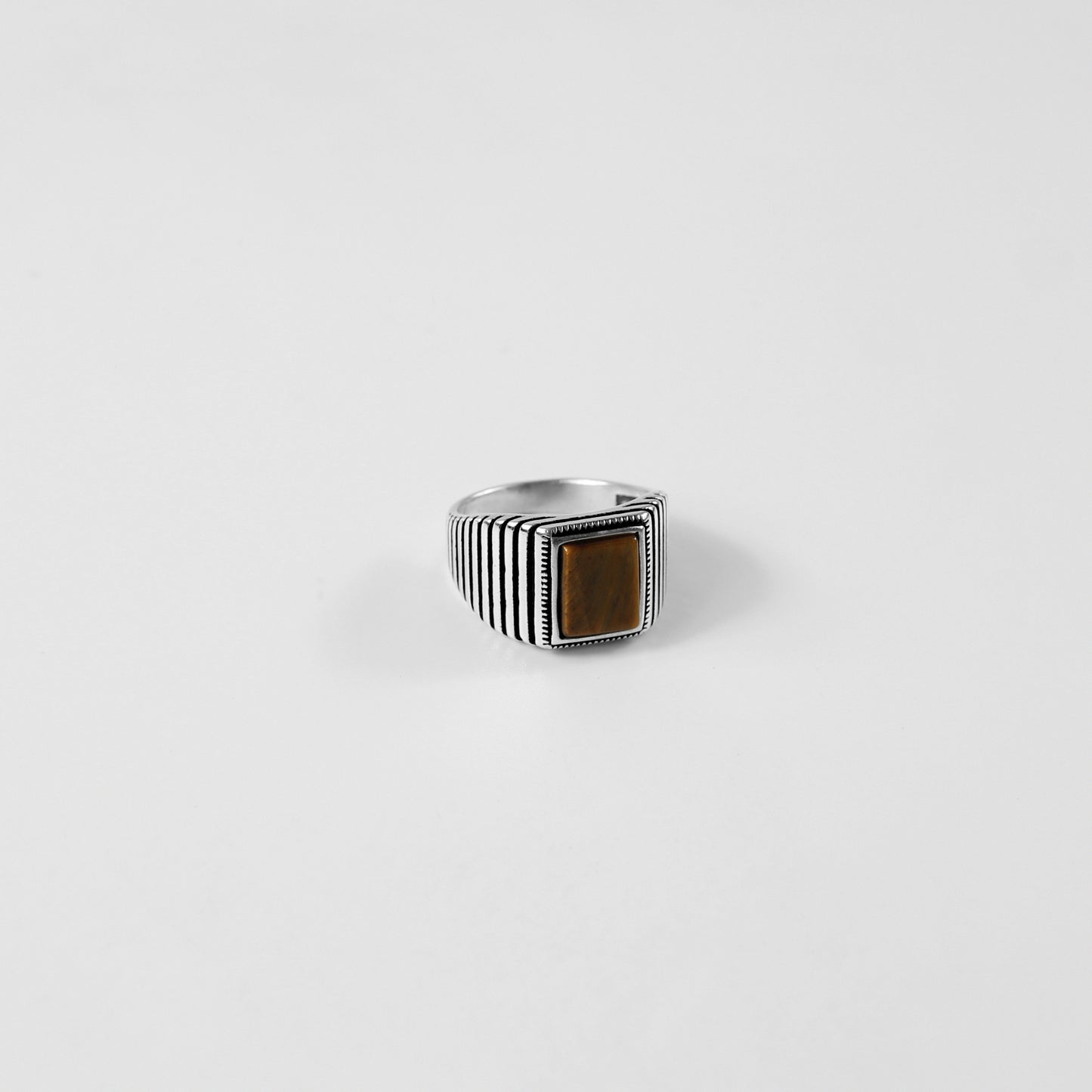 Rustic Baroque Band Ring