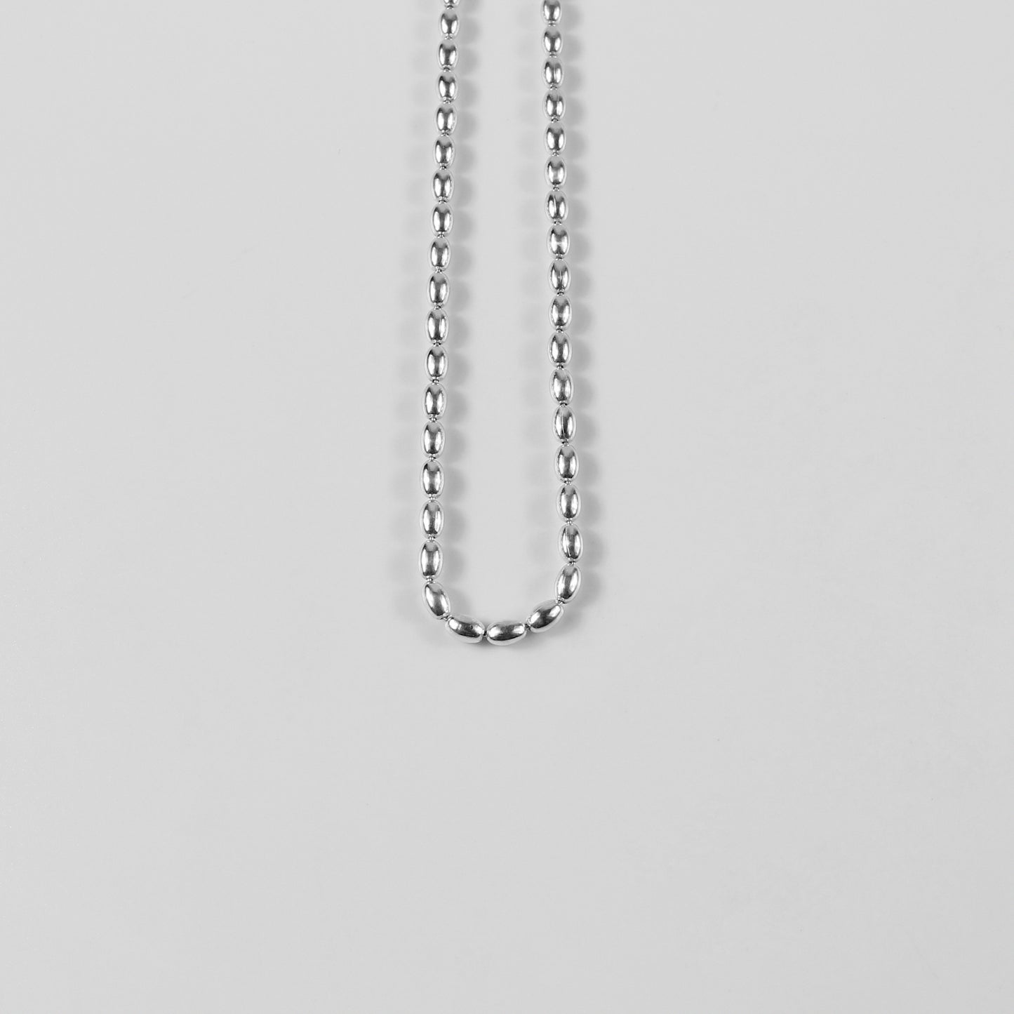 Fluid Oval Necklace