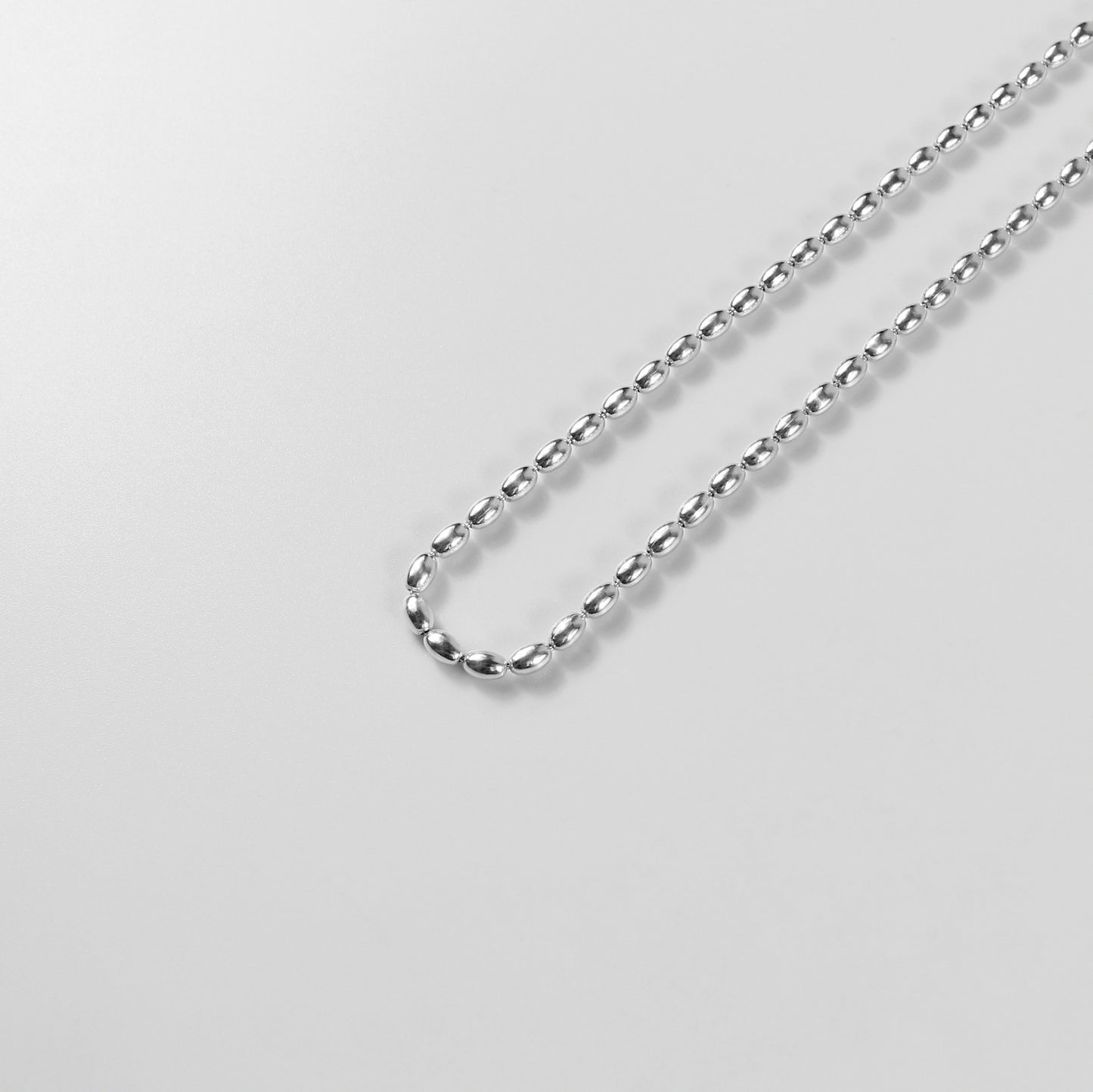 Fluid Oval Necklace