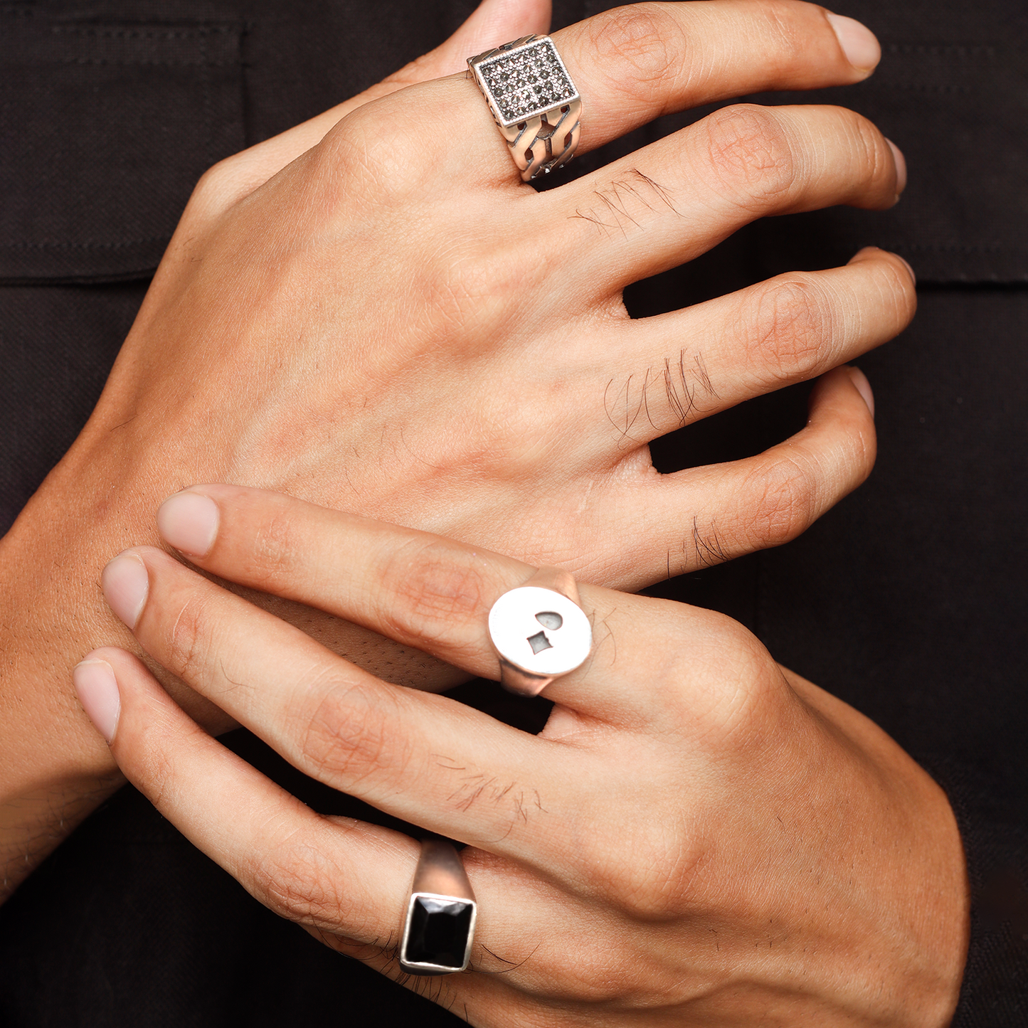 Modular Grid Band Ring
