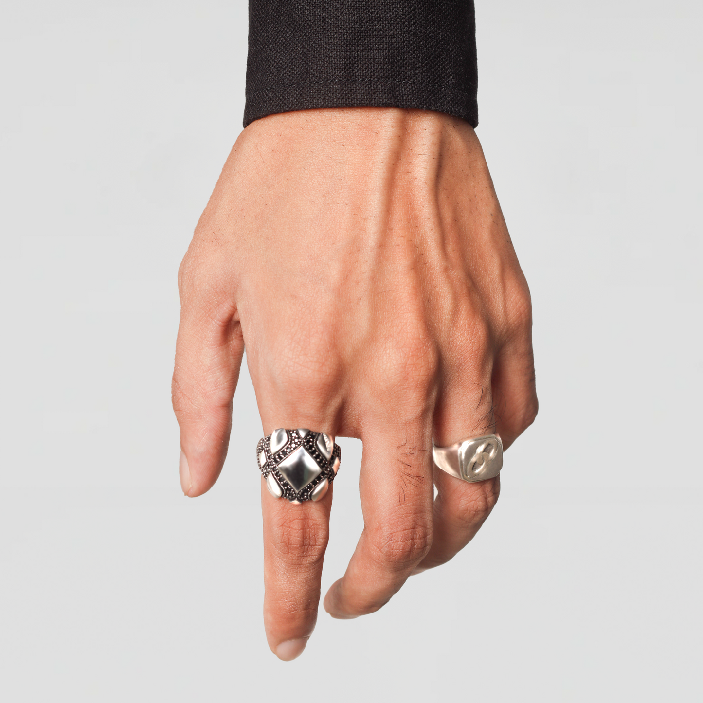 Obsidian Nexus Ring