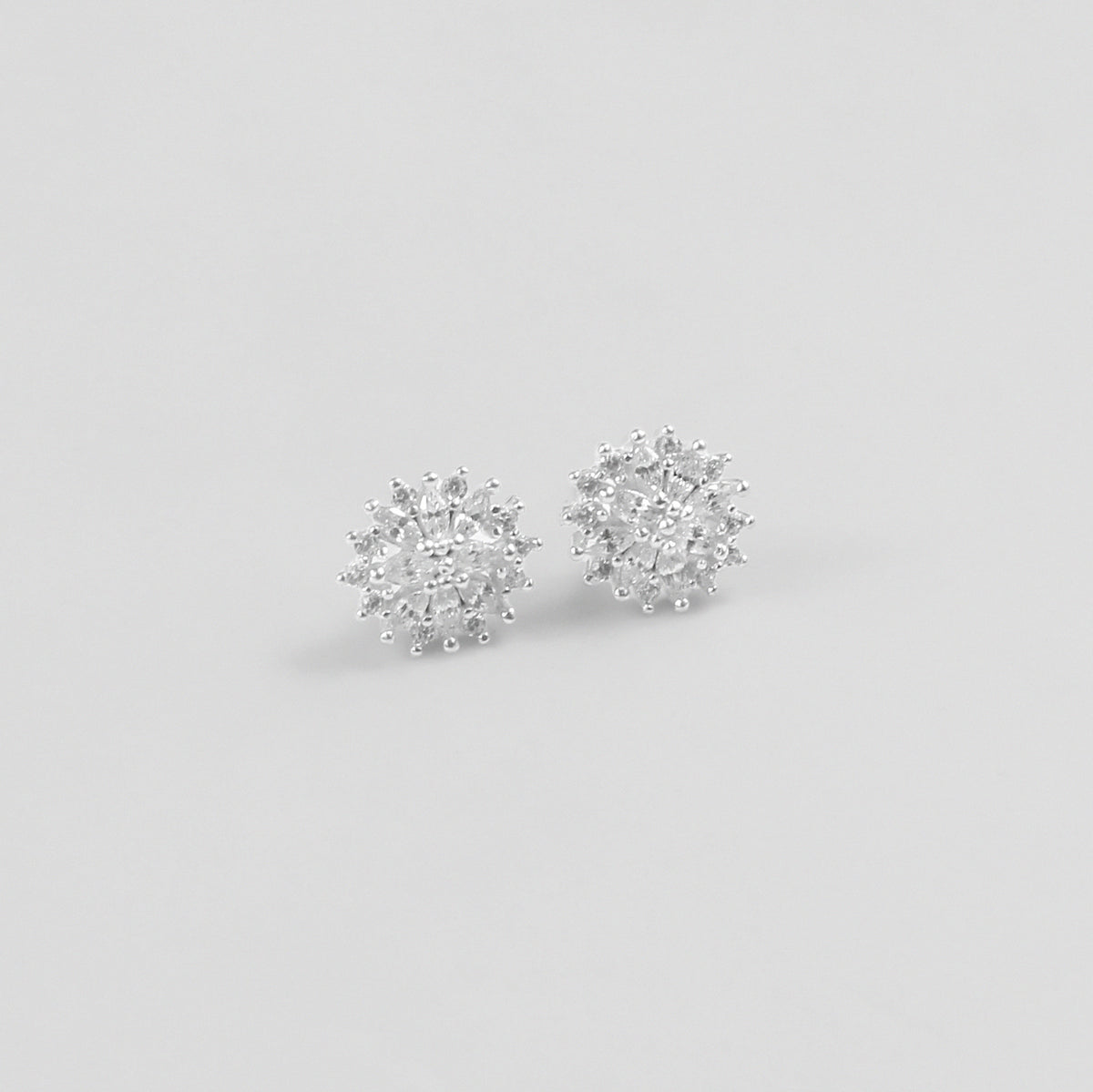 Frosted Petal Studs