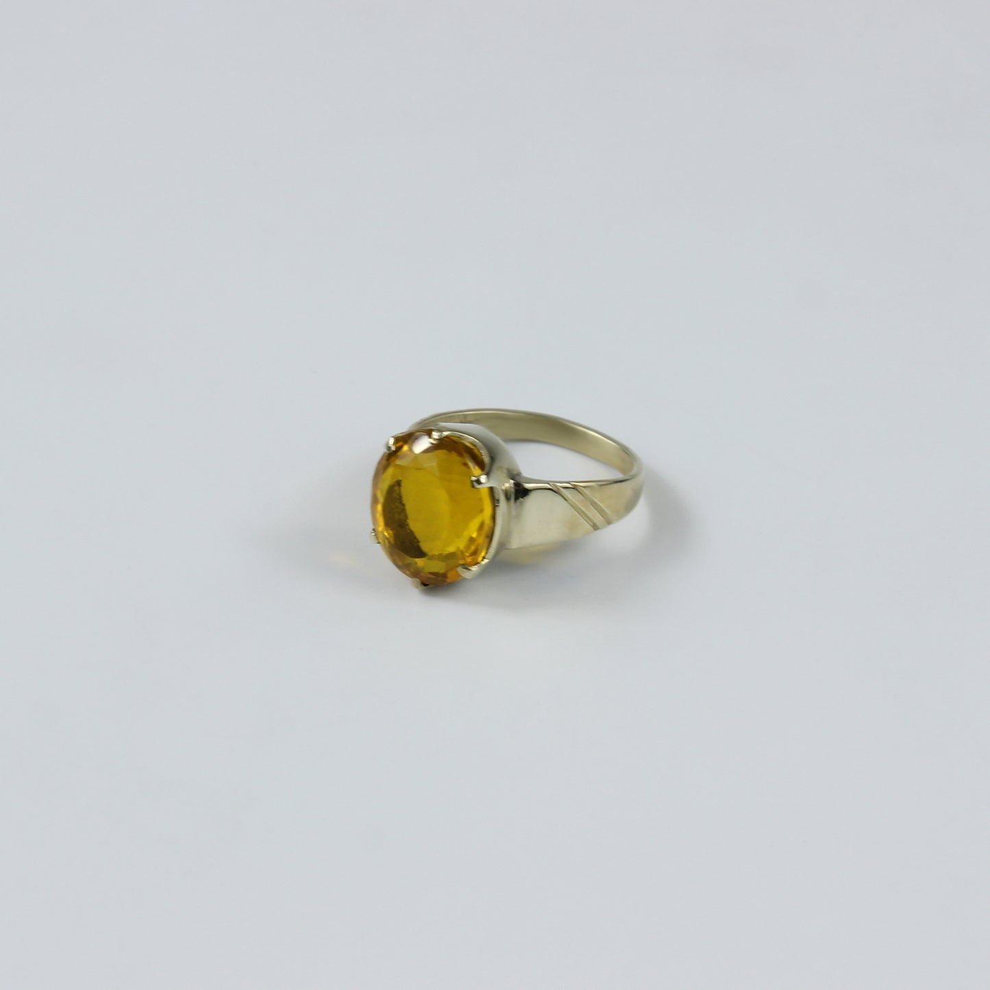 Golden Ember Ring