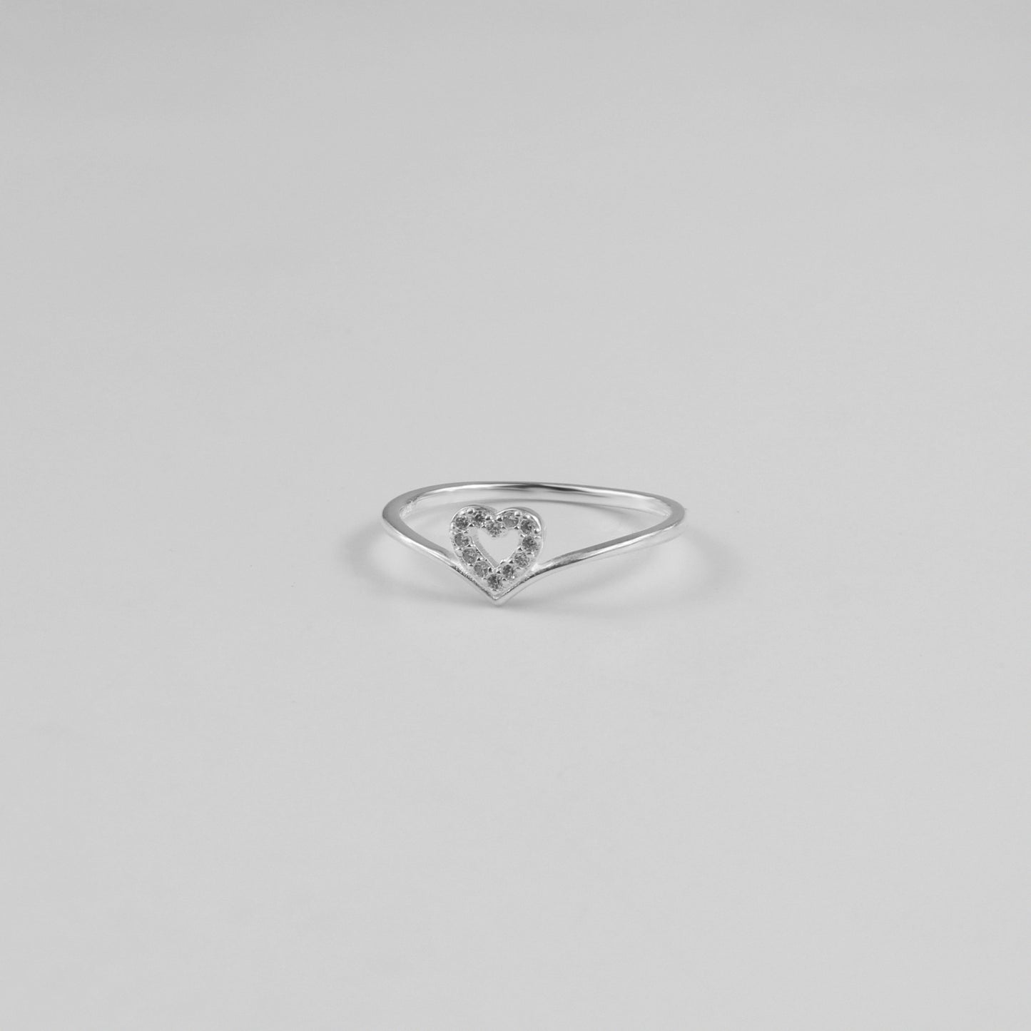 Heart Stacking Ring