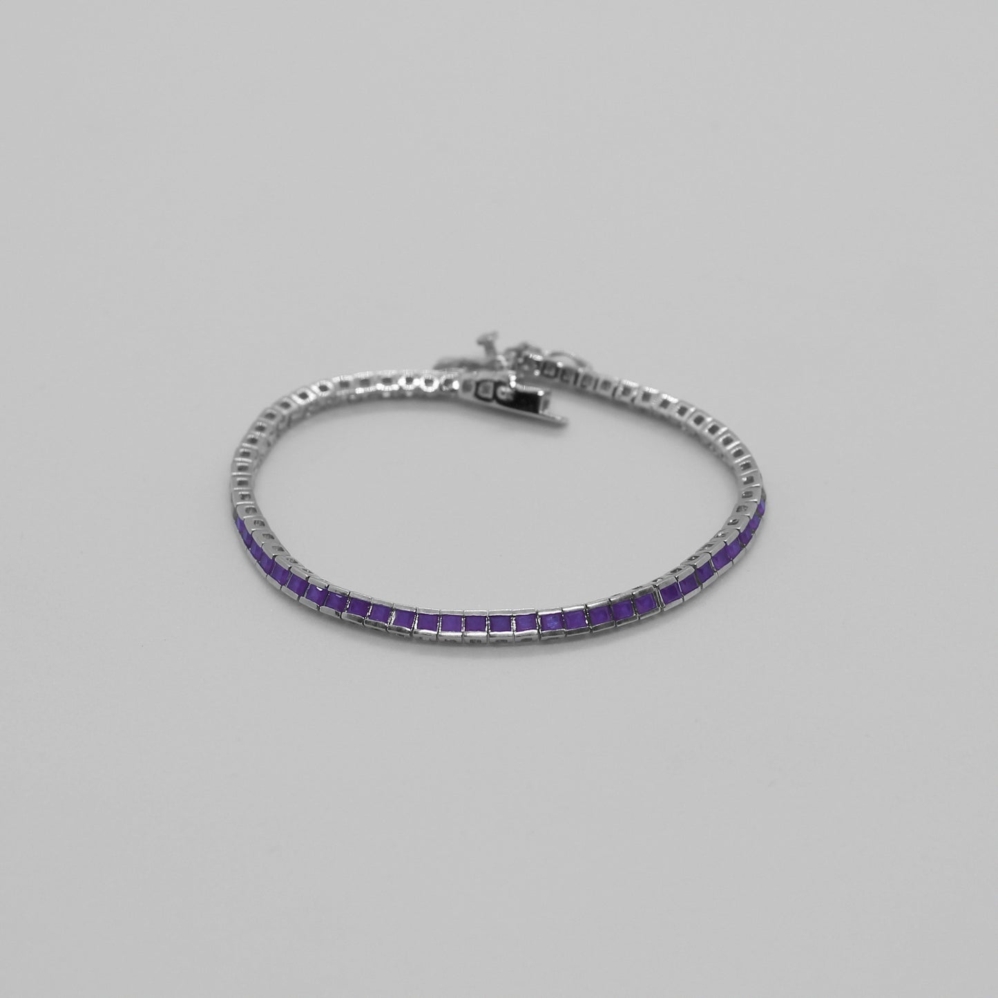 Linear Elegance Tennis Bracelet
