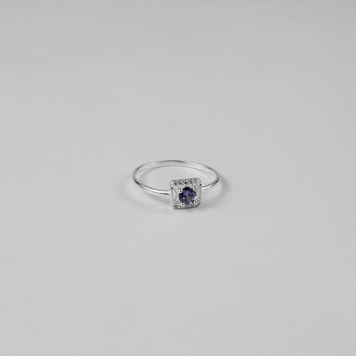 Purple Quadrant Ring