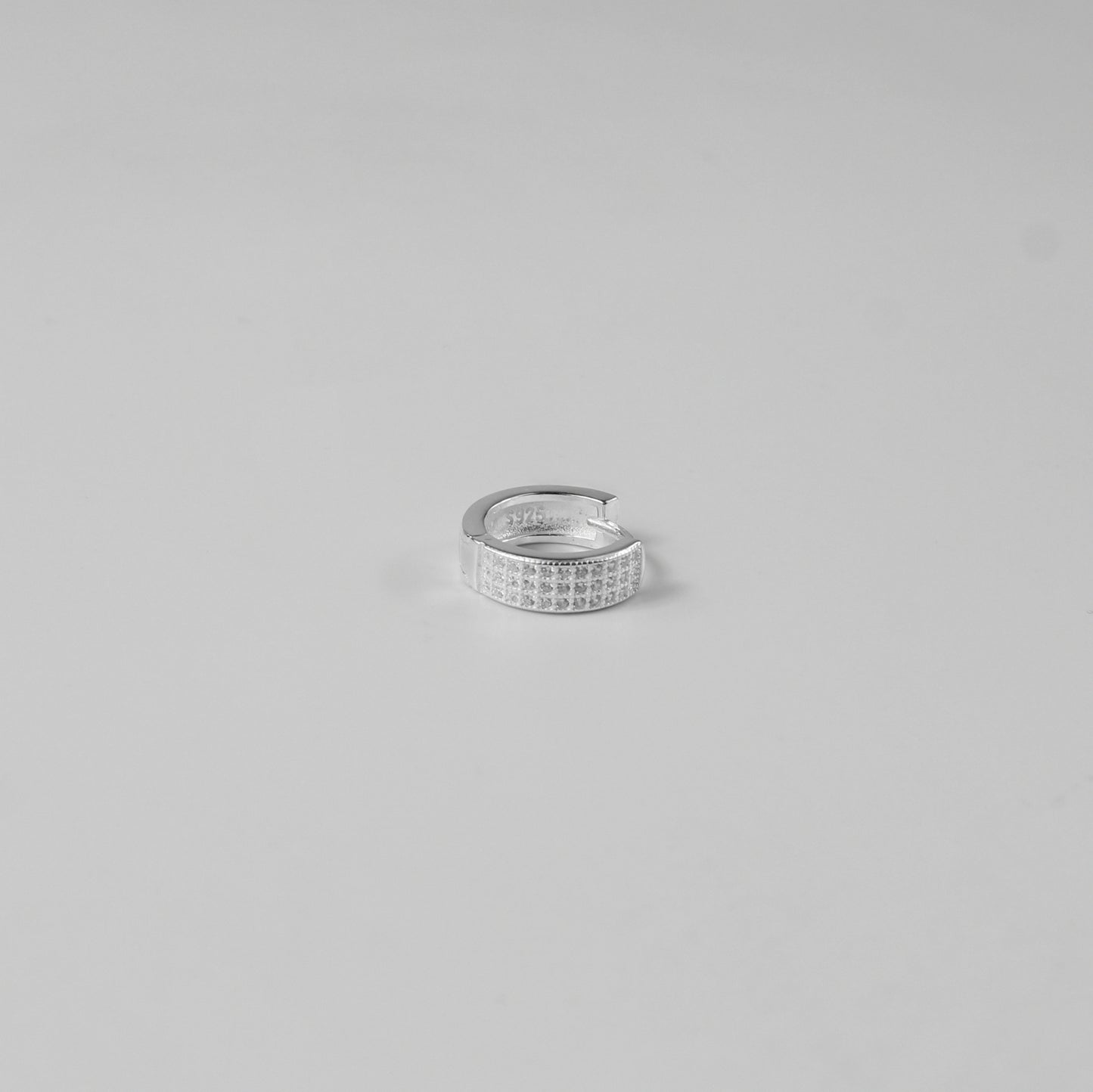 Radiant Facet Hoops