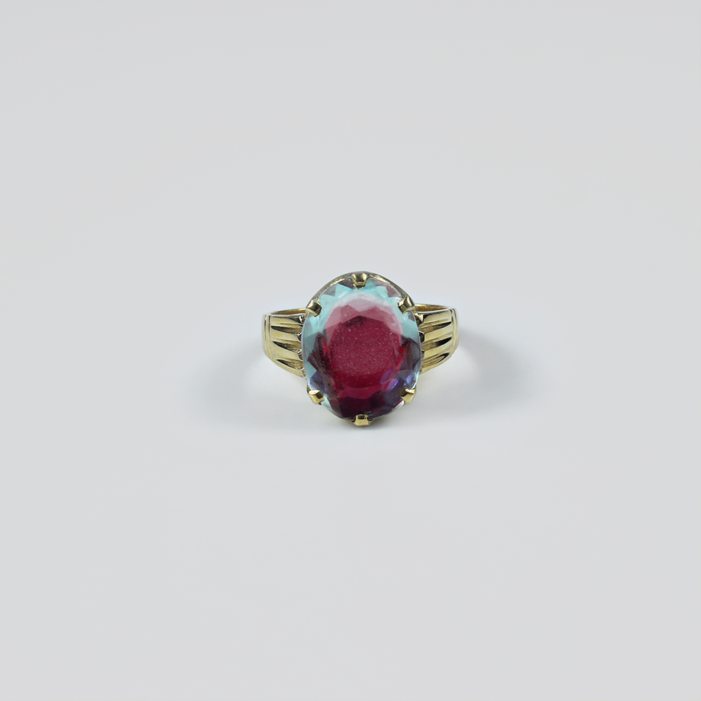 Scarlet Horizon Ring