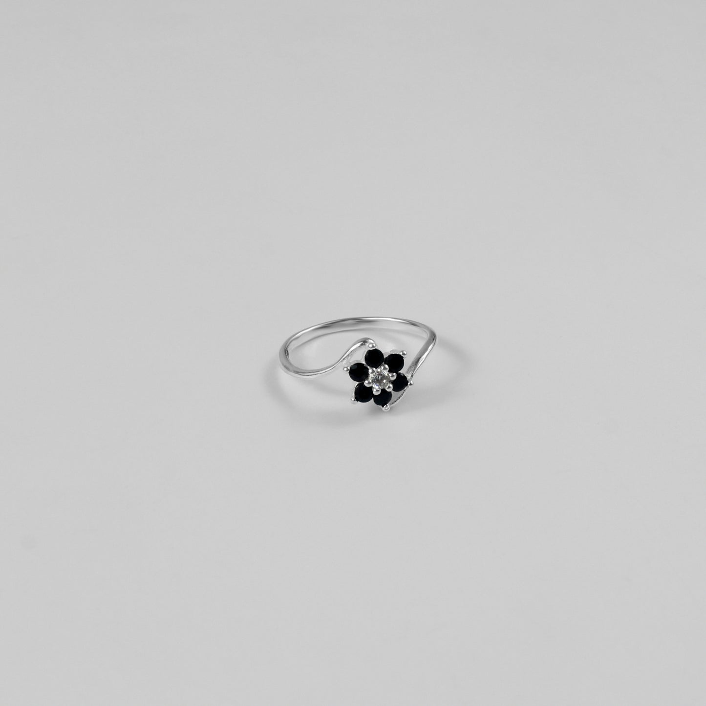 Shadow Orchid Ring