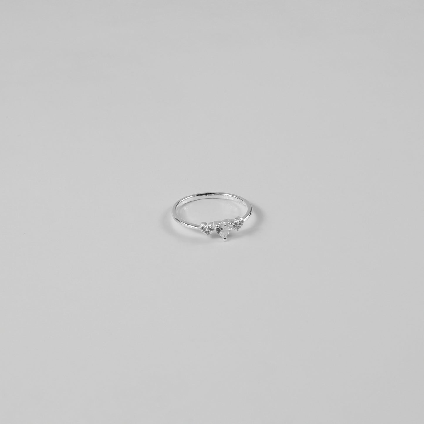 Trinity Heart Ring