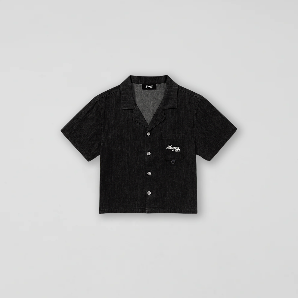 Archieve Black Denim Shirt