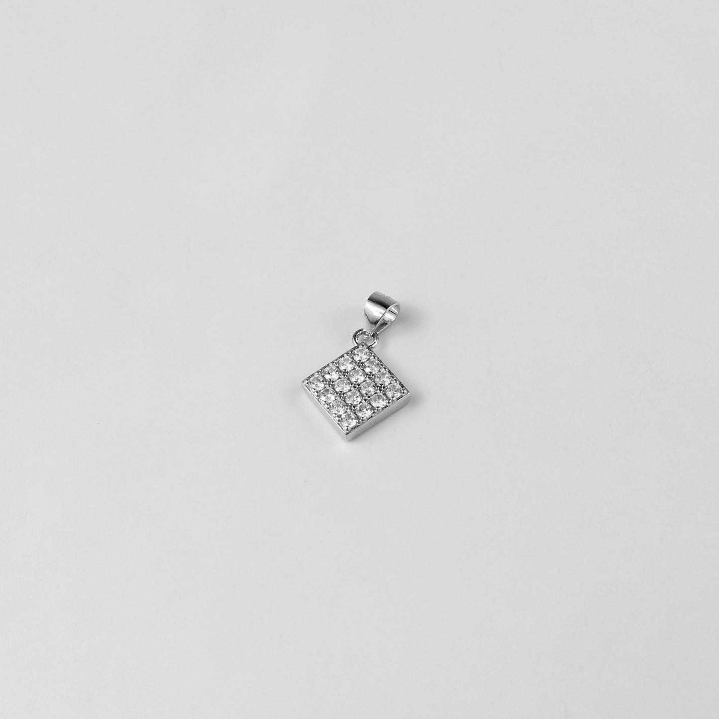 A graceful necklace named 'Glacial Beauty,' crafted from 925 sterling silver. Its design reflects the serene elegance of icy landscapes, exuding a cool and timeless allure.