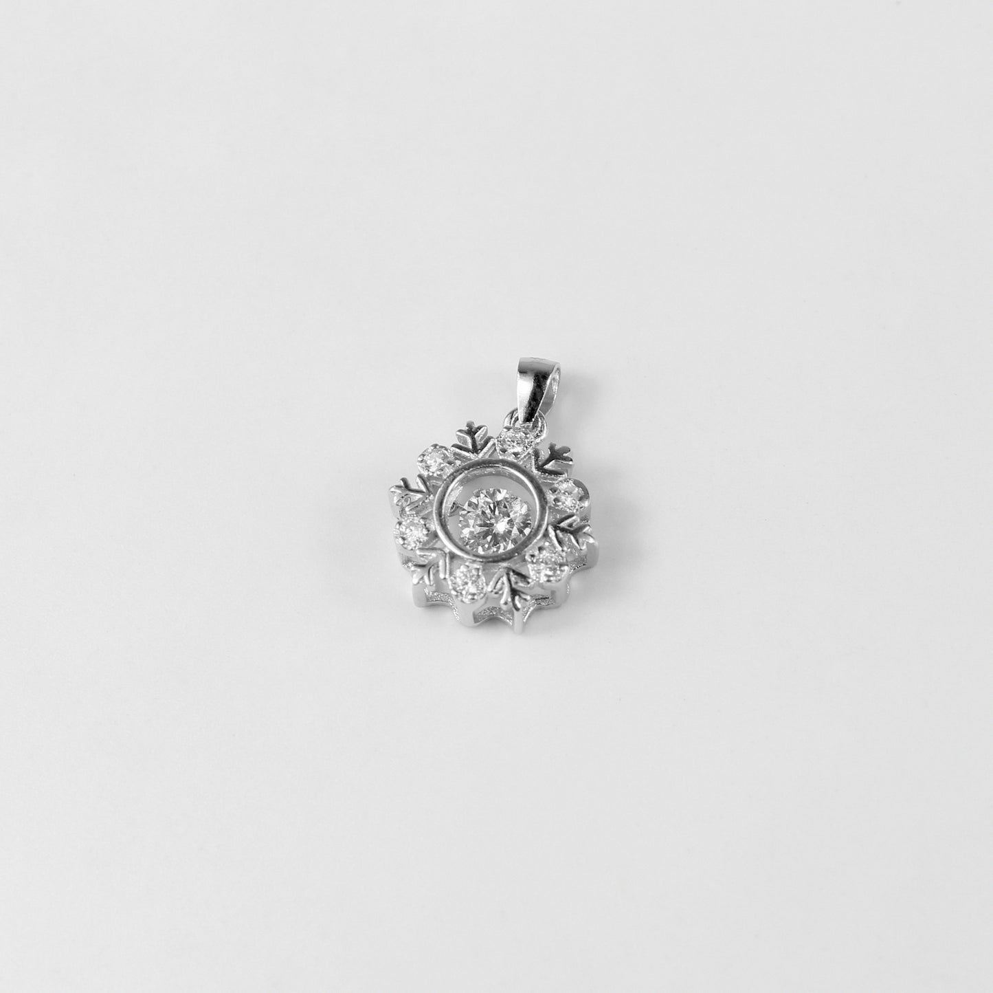 A captivating necklace named 'Opalina,' crafted from 925 sterling silver. Its design highlights the enchanting allure of opalescent hues, radiating elegance and charm.