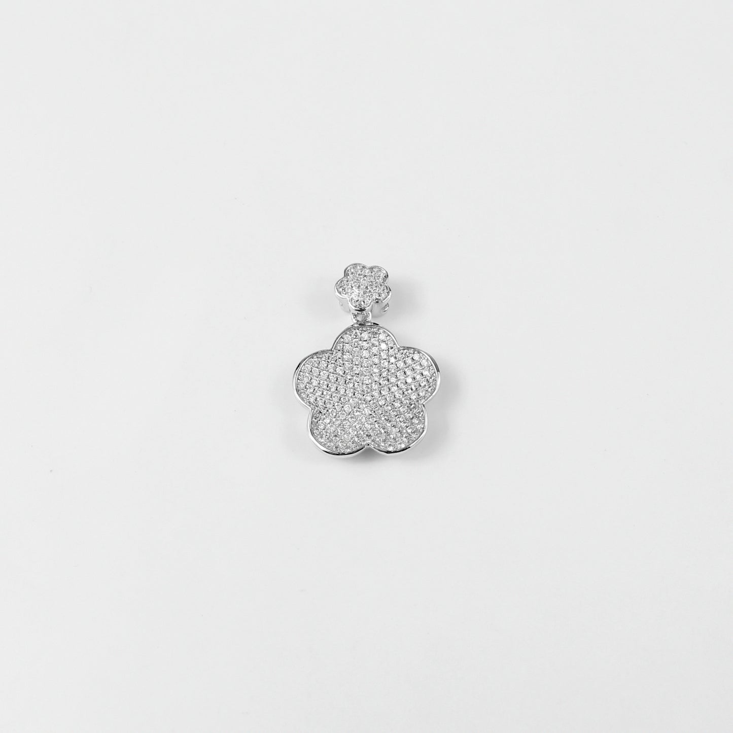 An ethereal necklace named 'Seraphic Gem,' crafted from 925 sterling silver. Its design features a celestial-inspired gem centerpiece, radiating divine elegance and timeless beauty.