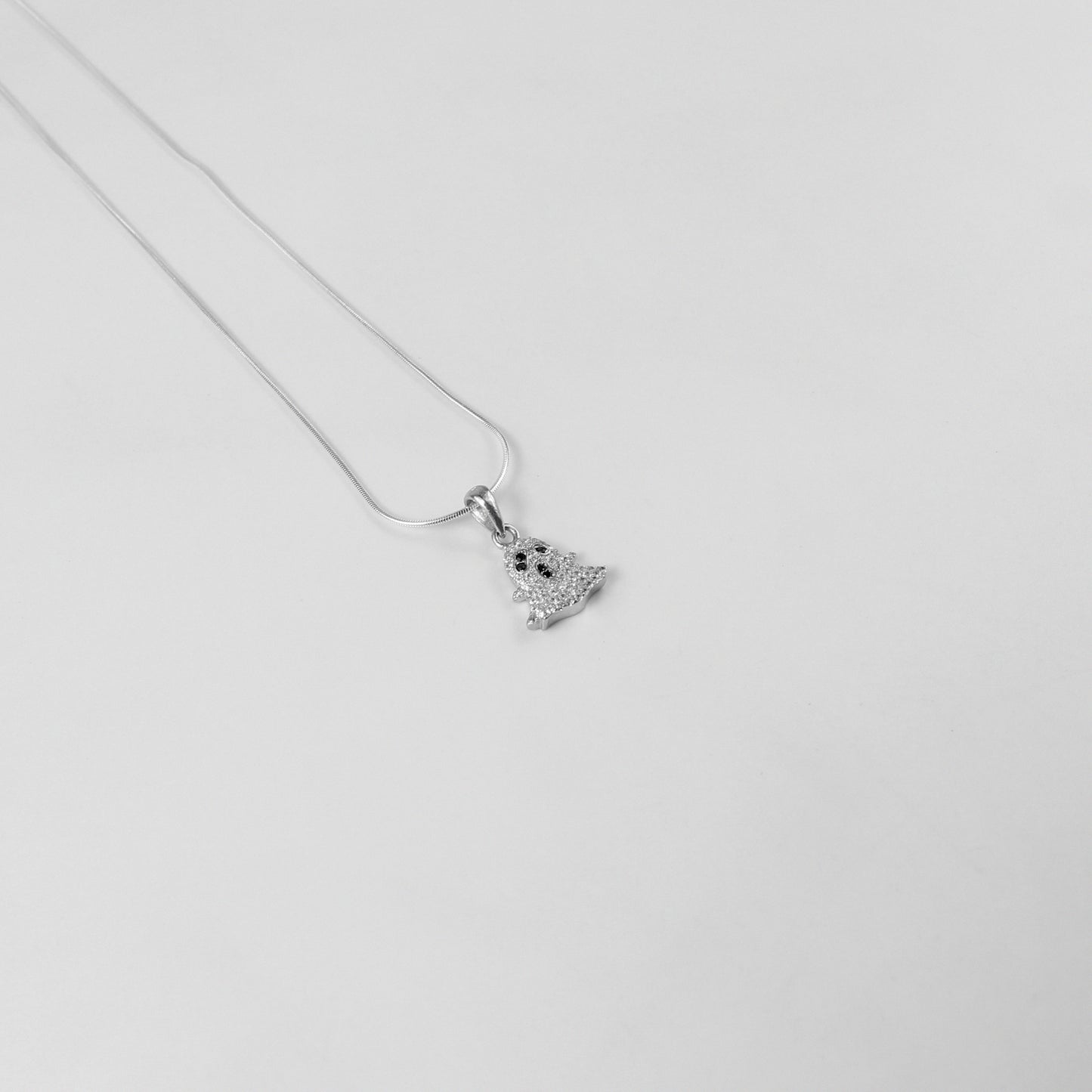 An enchanting necklace named 'Soulbound,' crafted from 925 sterling silver. Its intricate design symbolizes deep connection and eternal unity, radiating timeless elegance.