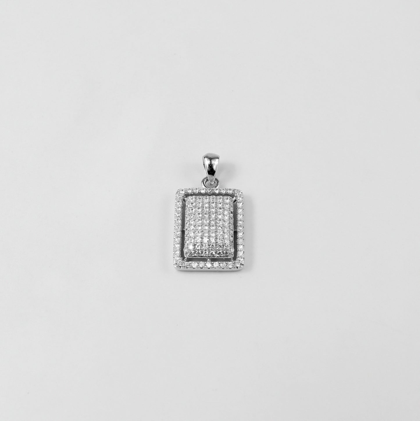 An enchanting necklace named 'Stella Luxe,' featuring intricate details in 925 sterling silver, capturing the luminous beauty of starlight in a luxurious form.