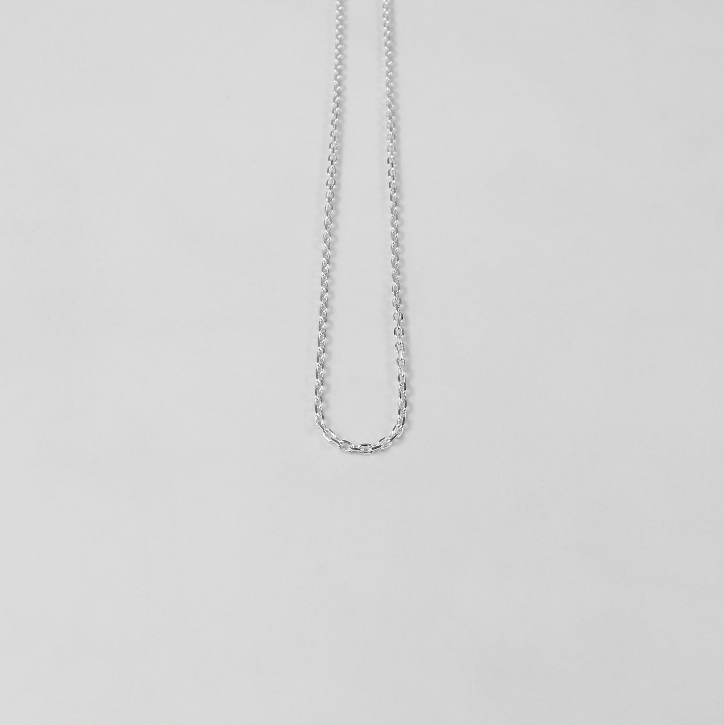 Cable Necklace - A beautiful 925 sterling silver necklace by GetTheJuice, featuring a classic cable chain design that effortlessly blends elegance and durability.