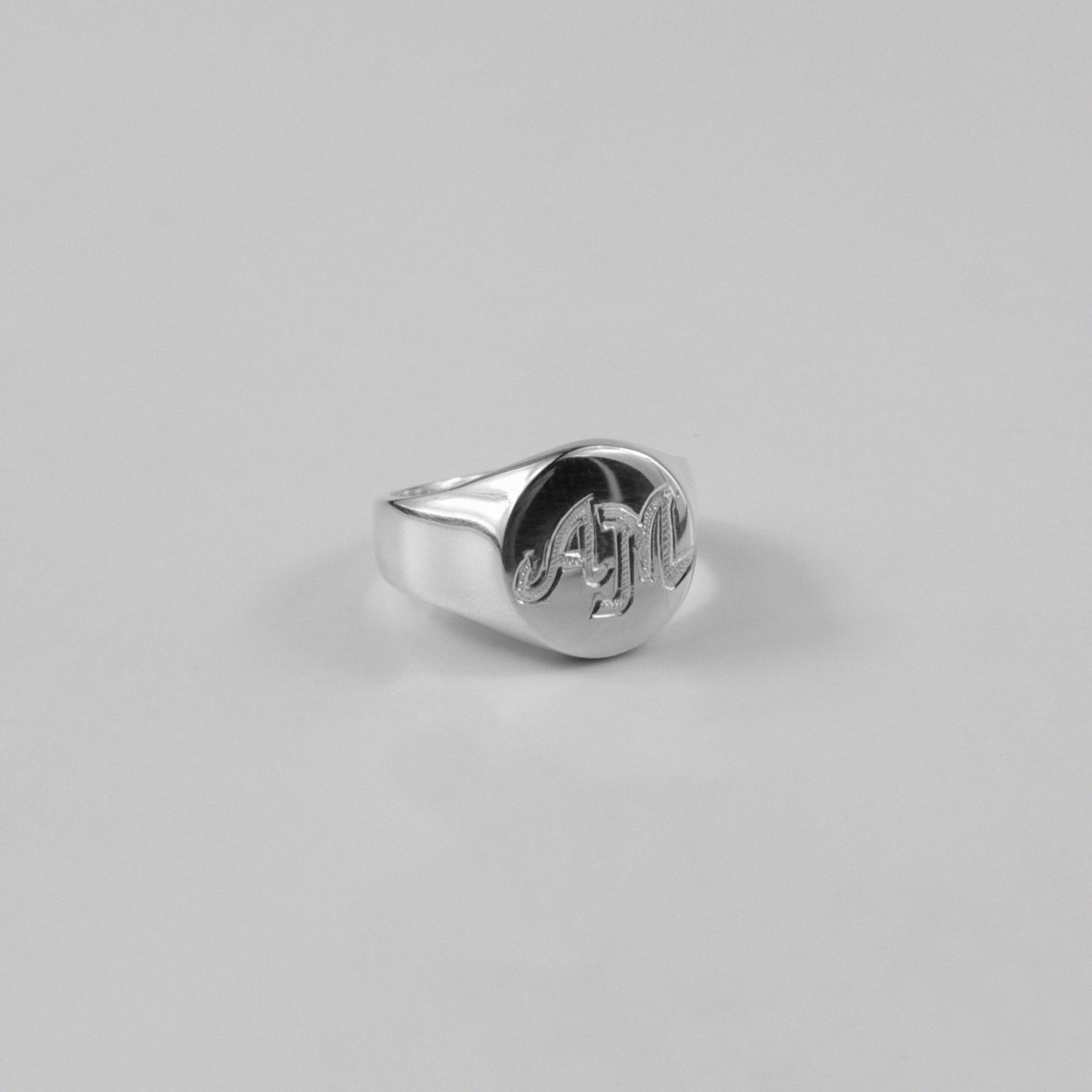 Eternal Shine Monogram Ring