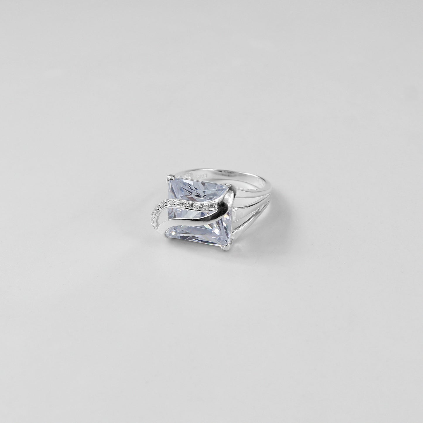 925 sterling silver ring named 'Sovereign Stone,' featuring a bold and majestic design centered around a striking stone. Its regal craftsmanship embodies authority and timeless elegance, making it a statement piece fit for royalty.