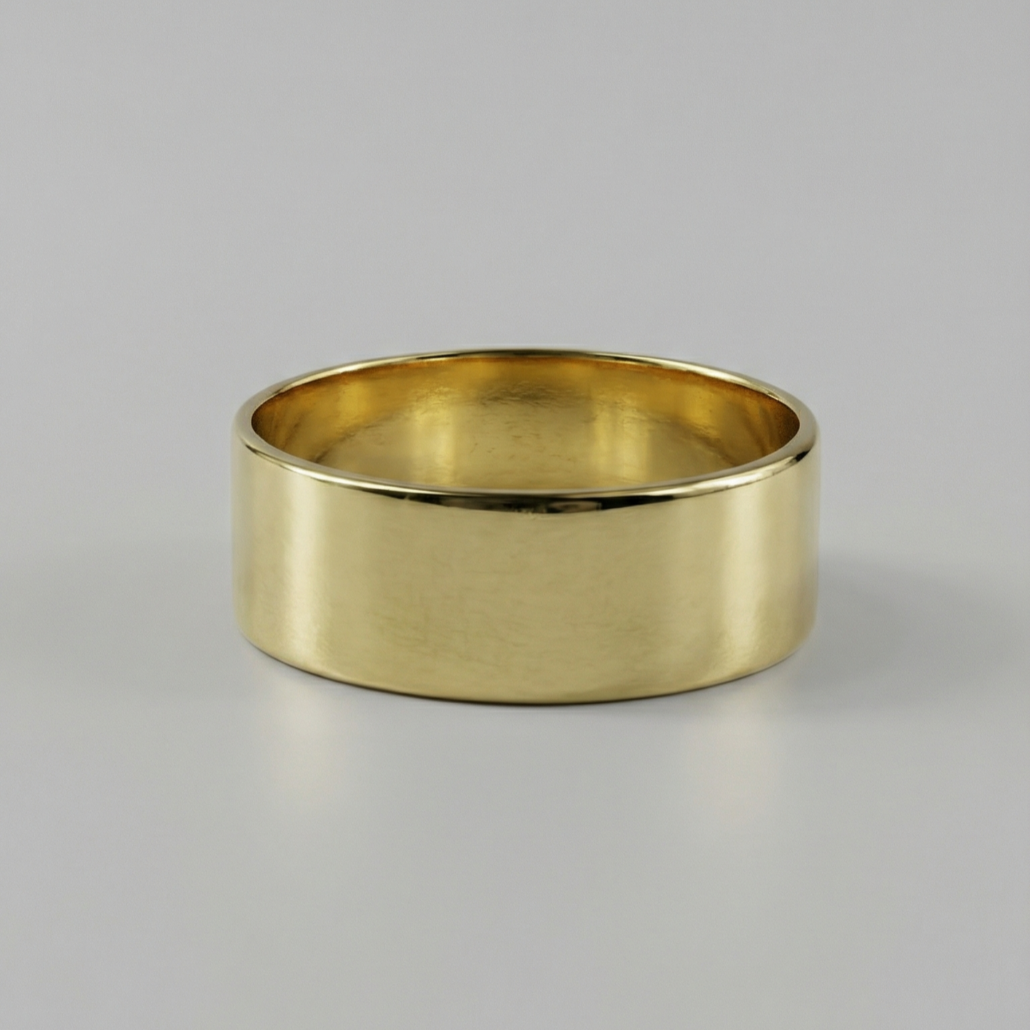 Brass Nebula Circle Ring