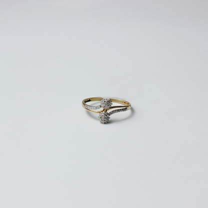 Twin Serenity Ring