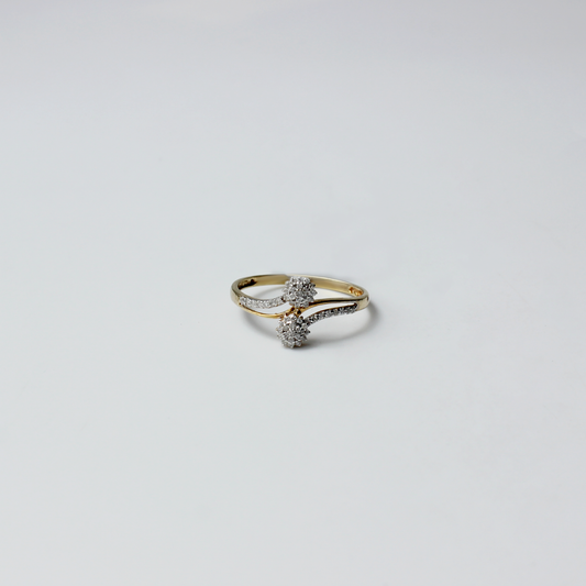 Twin Serenity Ring