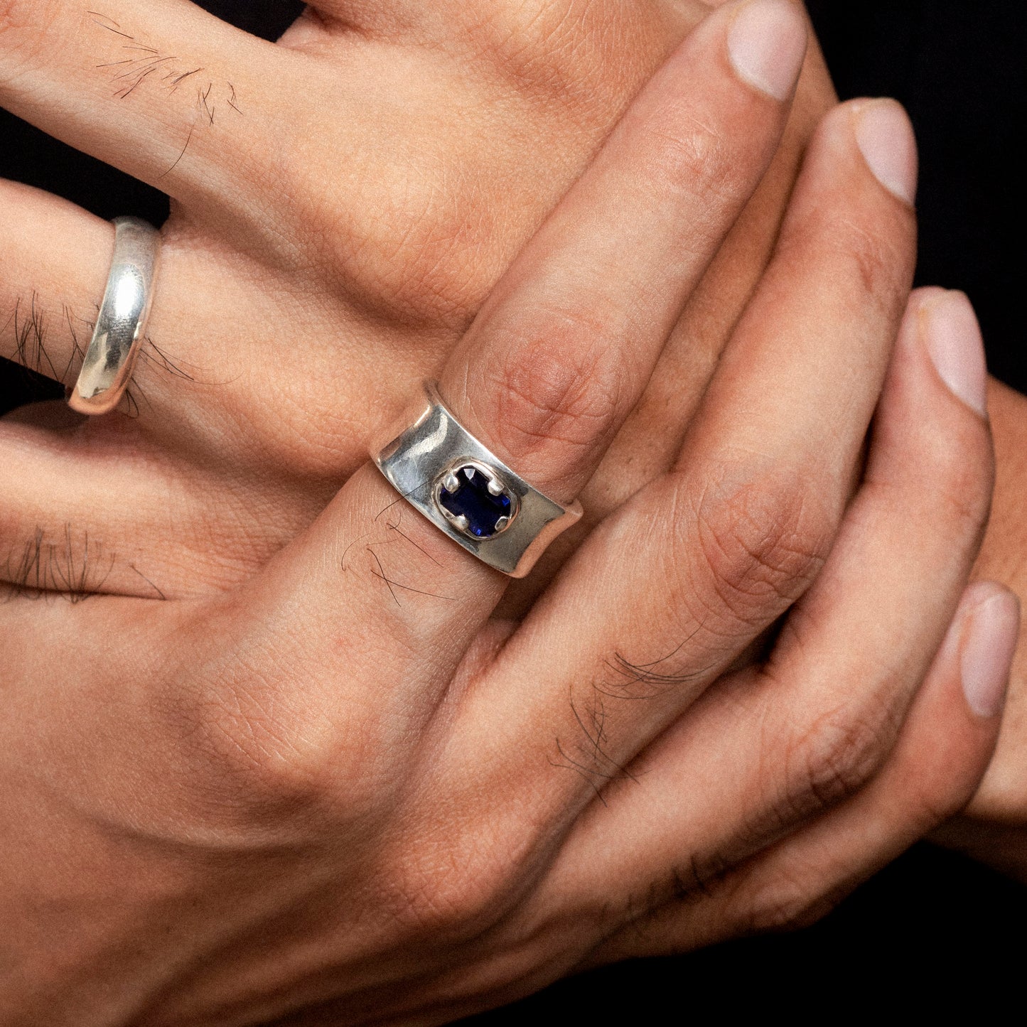 Midnight Sapphire Ring