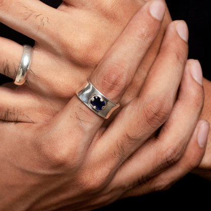 Midnight Sapphire Ring