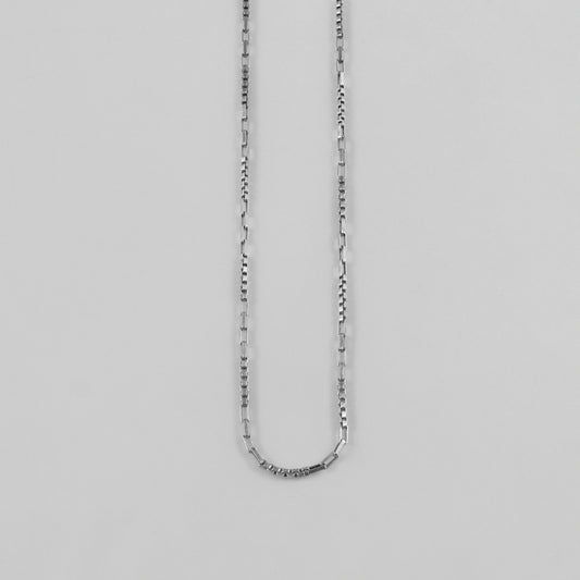 Thin Box Link Necklace