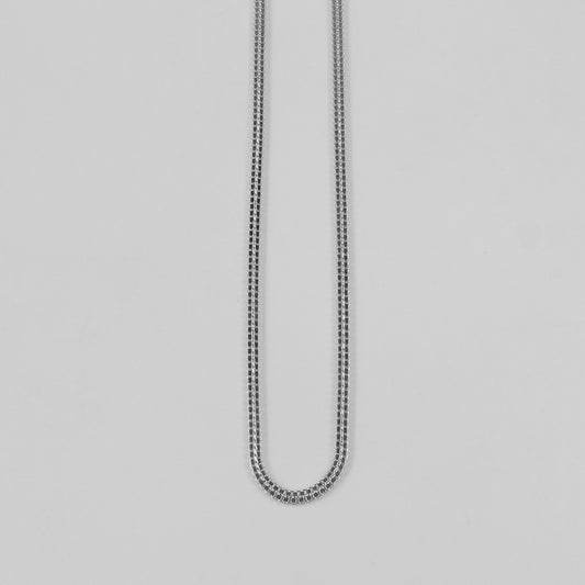 Flat Box Box Necklace