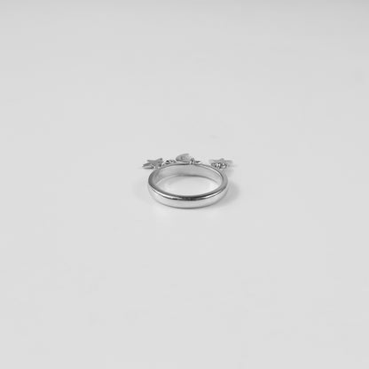 Moonbeam Charm Ring