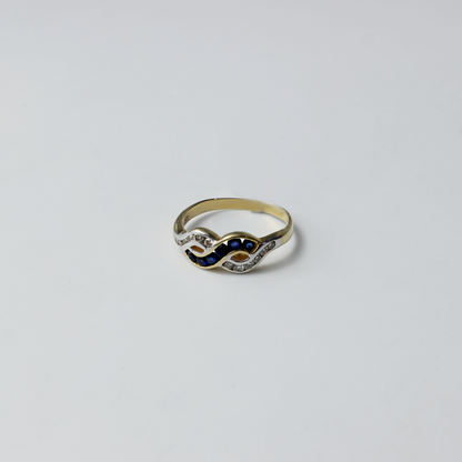 Sapphire Mirage Ring