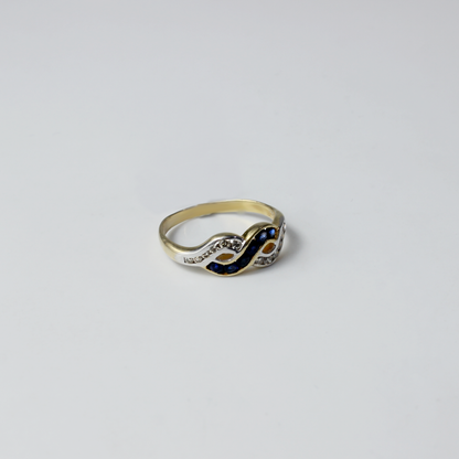Sapphire Mirage Ring