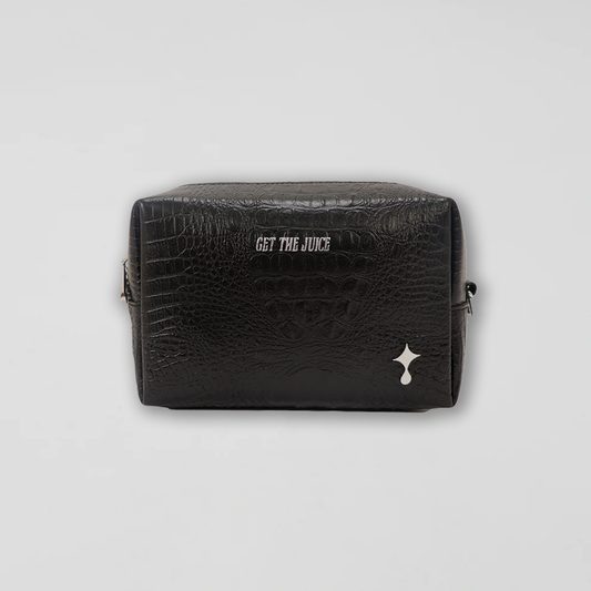 Mono Croc Crossbody Bag