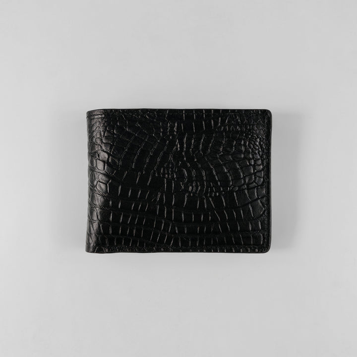 Regal CrocLine Wallet (Black)