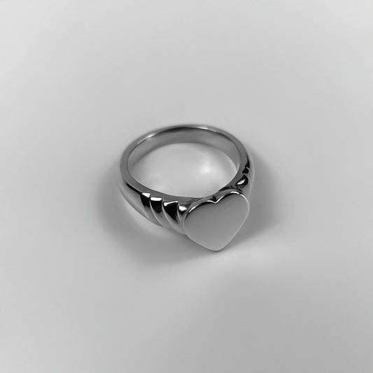 Brass Love's Embrace Ring