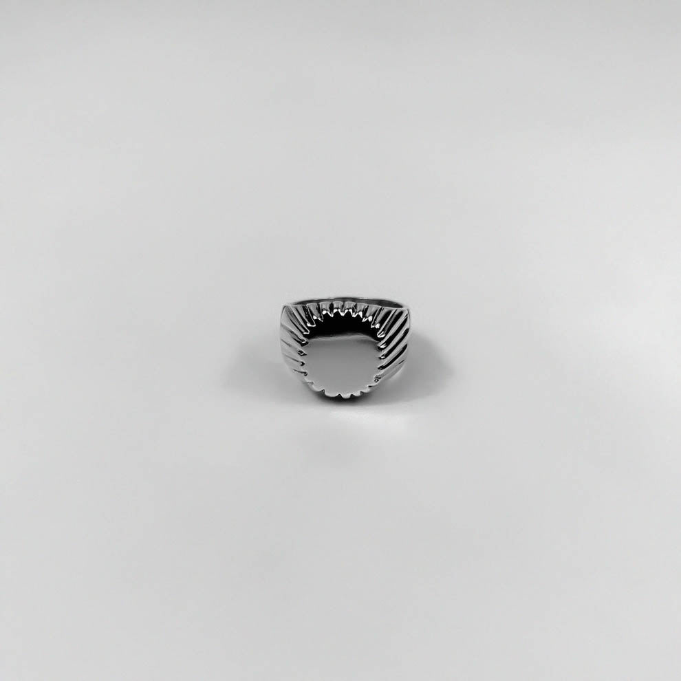 Brass Norwegian Signet Ring