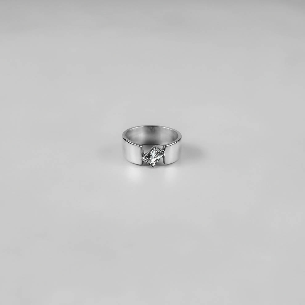 Brass Sterling Enigma Ring