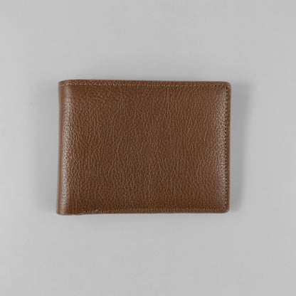 Pure Grain Wallet (Saddle Brown)