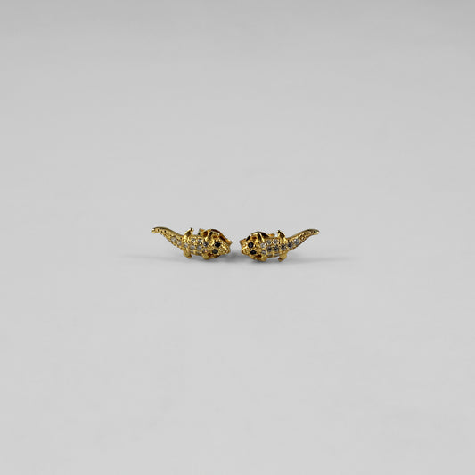 Crocodile Luxe Ear Studs
