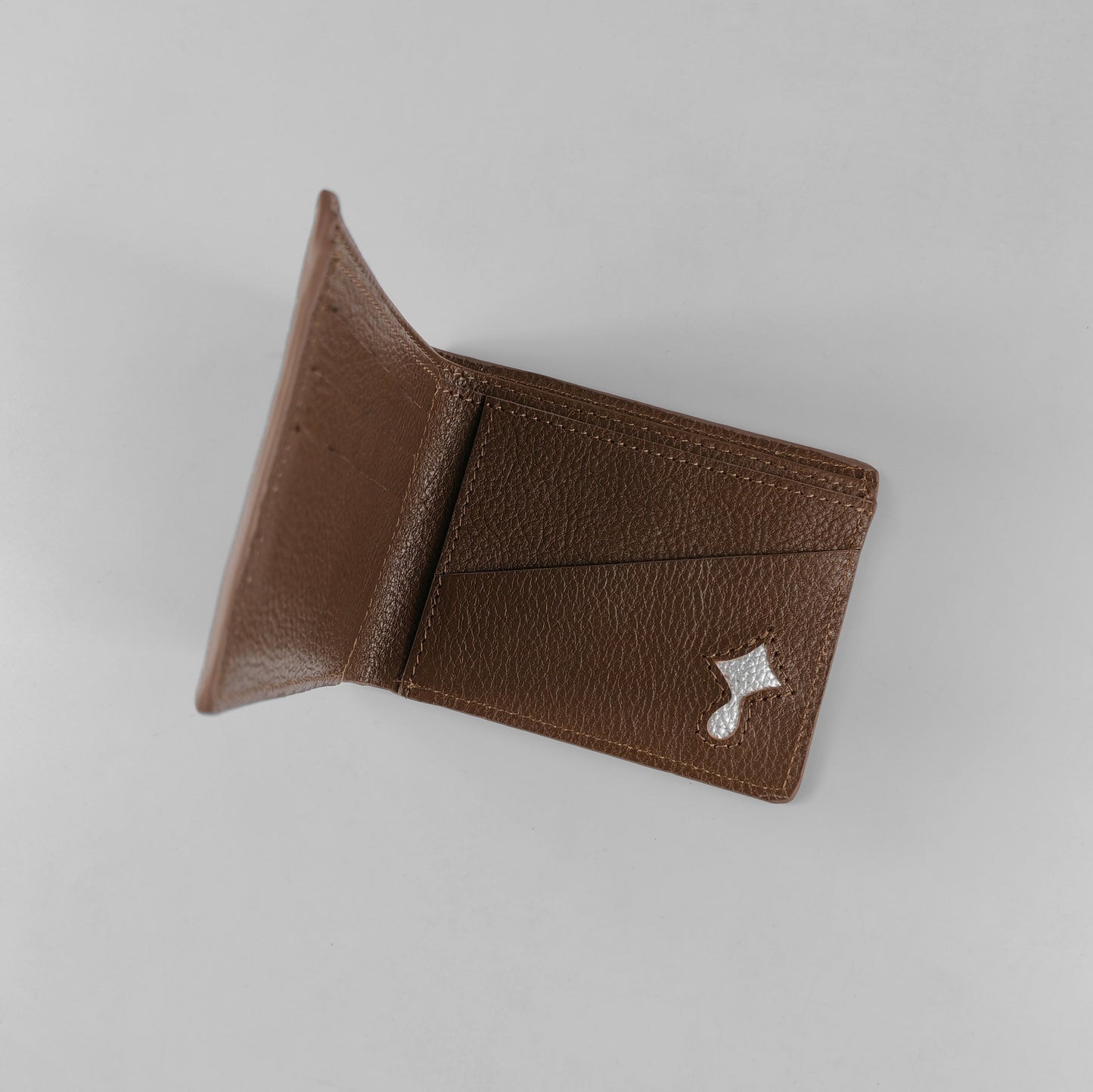 Pure Grain Wallet (Saddle Brown)