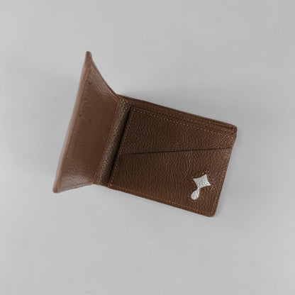 Pure Grain Wallet (Saddle Brown)