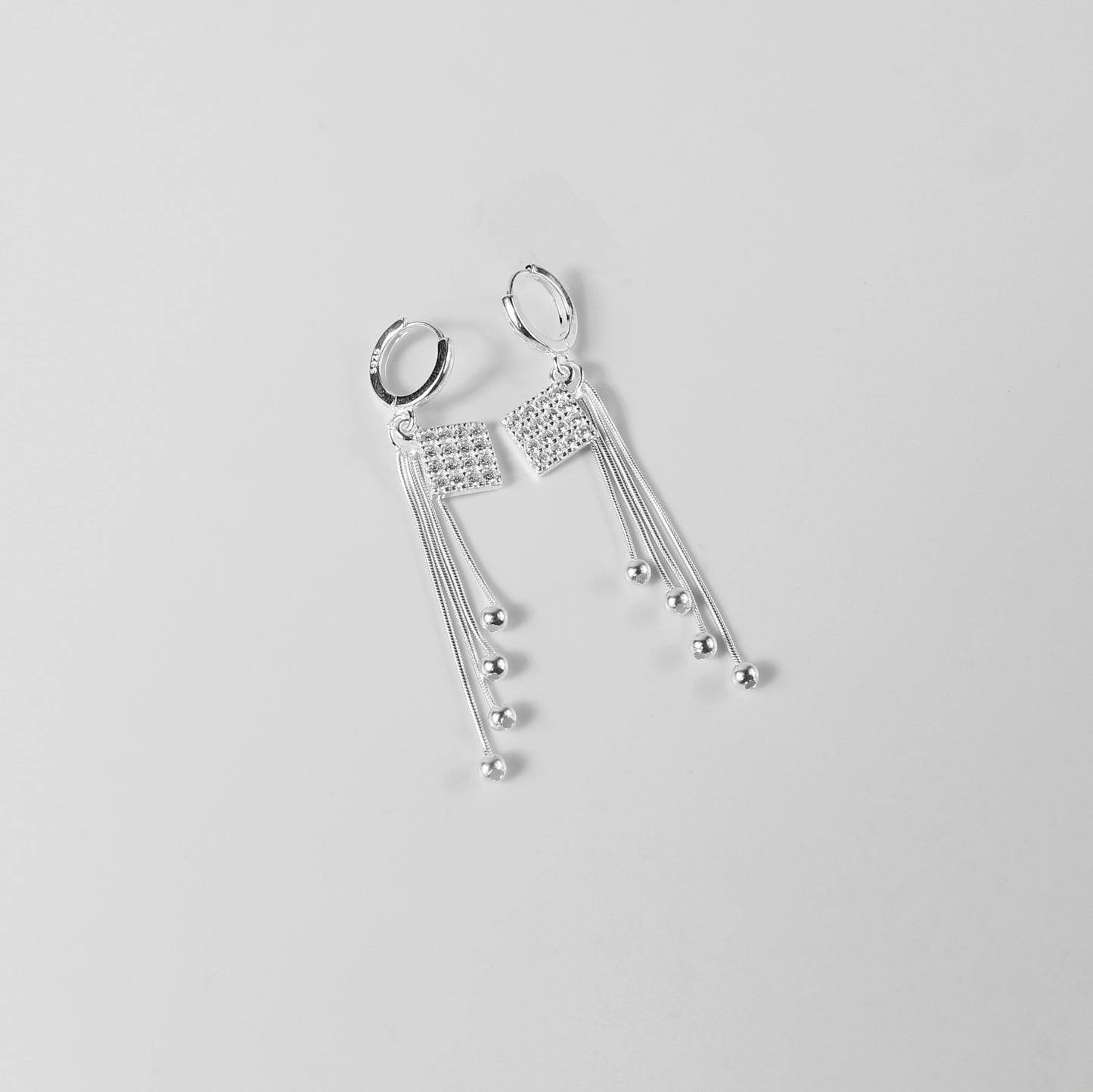 Fringe of Light Earrings