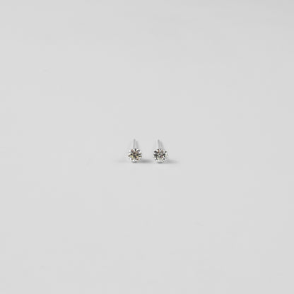 Snow Crystals Ear Studs