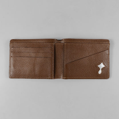 Pure Grain Wallet (Saddle Brown)