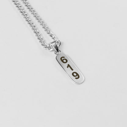 Engraved 619 Keepsake Pendant